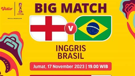 inggris vs brazil 2024